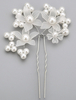 Moda bianco lega perla matrimonio tornante