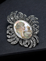 Monili delle donne dei Rhinestones nuziali dannata di nozze delle spille