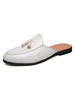 Mules da uomo con mocassino con nappe