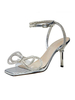 Sandali da donna sandali aperti sandali a punta di tacco da stiletto scarpe da ballo in pelle