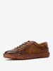 Scarpe casual da uomo alla moda in pelle di mucca con punta rotonda e effetto used