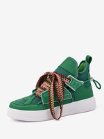 Scarpe casual da uomo Scarpe arancioni con cinturino regolabile con punta tonda Scarpe da uomo