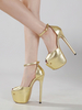 Scarpe col tacco alto sexy da donna con punta aperta e tacco a spillo