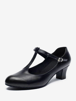 Scarpe da Ballo da Sala Tacco Cucciolo da Donna