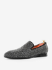 Scarpe da ballo glitterate Mocassini da uomo con punta tonda e mocassini da matrimonio per feste di ballo