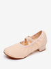 Scarpe da ballo latino rosa con punta tonda Scarpe da ballo da sala