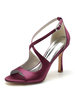 Scarpe da sposa da donna Scarpe da sposa con tacco a spillo in raso