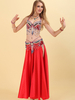 Set di danza del ventre costume da 3 pezzi per donna abito da spettacolo