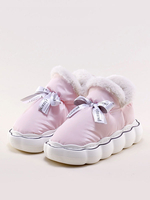 Stivali da neve da donna fiocchi in poliestere