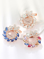 Strass Spille per il partito di nozze in lega di Chic Donne