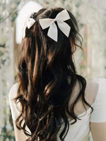 Supporti BOWKNOT BOWNOTS BOWNOCKS BOWKNOT ACCESSORI PER FATINI ACCESSORI SATEEN Accessori per capelli da sposa