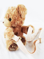 Sweet Lolita Backpack Faux Fur Bear Brown Lolita Bag