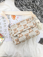 Sweet Lolita Bag Accessori Lolita in poliestere poliestere bianco