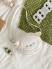 Sweet Lolita Bag White Short Plush Faux Suede Sheep Pattern Accessori Lolita