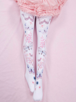 Sweet Lolita Calze Accessorio rosa Spandex Modello farfalla Accessori Lolita