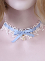 Sweet Lolita Collana archi Lace Choker