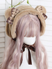 Sweet Lolita Hat Bows Accessori White Lolita Accessories