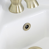 Anello Troppopieno per Lavabo - Oro Spazzolato