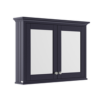 Armadietto a Specchio Blu (Twilight Blue) - 1050mm x 750mm