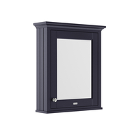 Armadietto a Specchio Blu (Twilight Blue) - 650mm x 750mm