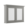 Armadietto a Specchio Grigio (Storm Grey) - 1050mm x 750mm
