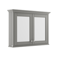 Armadietto a Specchio Grigio (Storm Grey) - 1050mm x 750mm