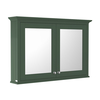 Armadietto a Specchio Verde (Hunter Green) - 1050mm x 750mm