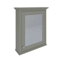 Armadietto da Bagno con Specchio - Cappuccino - 650mm x 750mm - Hudson Reed x RAK Washington