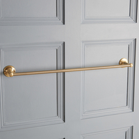 Barra Porta Salviette - Oro Spazzolato - Elizabeth
