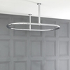 Barra Reggitenda Ovale per Vasca e Doccia 1092 x 683 x 374