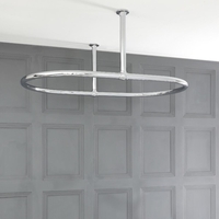 Barra Reggitenda Ovale per Vasca e Doccia 1092 x 683 x 374
