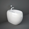 Bidet a Parete Moderno - Bianco Lucido - Hudson Reed x RAK Cloud