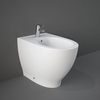 Bidet a Parete Moderno senza Brida - Bianco Lucido - Hudson Reed x RAK Moon