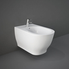 Bidet Monoblocco Moderno senza Brida - Bianco Lucido - Hudson Reed x RAK Moon