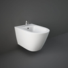 Bidet Sospeso Moderno - Bianco Lucido - Hudson Reed x RAK Resort