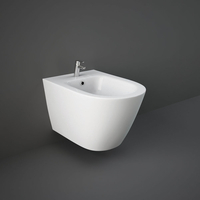 Bidet Sospeso Moderno - Bianco Lucido - Hudson Reed x RAK Resort