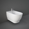 Bidet Sospeso Moderno senza Brida - Bianco Lucido - Hudson Reed x RAK Moon