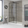 Box Doccia Walk-In a Nicchia con Piatto Doccia - Disponibile in Diverse Misure - Barq