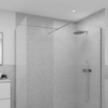 Box Doccia Walk-In Angolare con Piatto Doccia - Cromato - Scelta di Misure - Hudson Reed x RAK Feeling