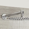 Braccio Doccia Moderno in Ottone Cromato