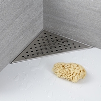 Canaletta Doccia Quadrata con Griglia 250mm