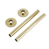 Coppia di Tubi Connettori - Ottone Lucidato - Hudson Reed