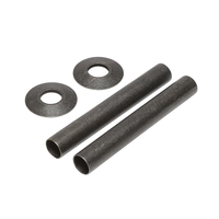 Copri Tubi per Radiatore - Color Peltro - Acciaio - Per Tubi con Diametro Massimo 15mm