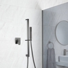 Ducha con Barra Deslizante y Telefonillo de Ducha - Grigio Canna di Fucile