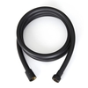 Flessibile Doccia Liscio da 1, 75m - Nero - Nox
