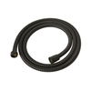 Flessibile per Doccia con Raccordi in Ottone da 1.75m - Nero - Elizabeth