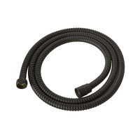 Flessibile per Doccia con Raccordi in Ottone da 1.75m - Nero - Elizabeth