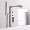 Gruppo Vasca Freestanding Colore Nichel Spazzolato - Aldwick
