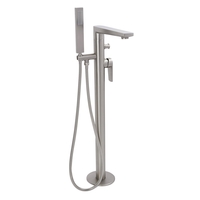 Gruppo Vasca Freestanding Colore Nichel Spazzolato - Harting
