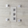 Kit di 4 x Idrogetti Quadrati - Kubix